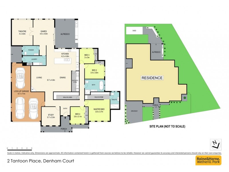 2 Tantoon Place, Denham Court NSW 2565 Floorplan