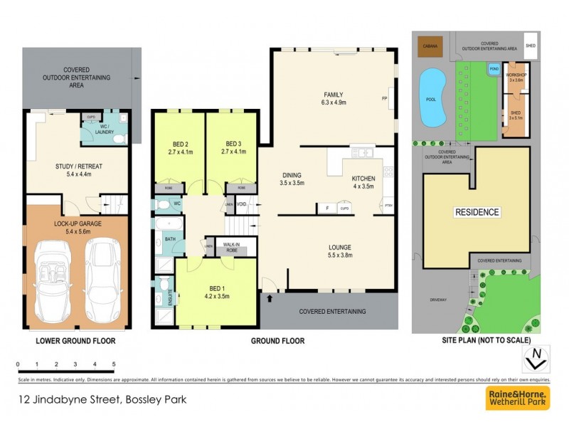 12 Jindabyne Street, Bossley Park NSW 2176 Floorplan