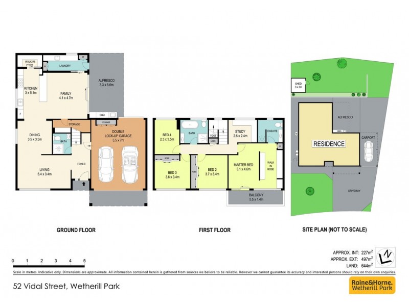 52 Vidal Street, Wetherill Park NSW 2164 Floorplan