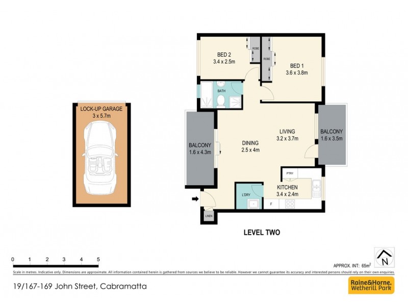 19/167-169 John Street, Cabramatta NSW 2166 Floorplan