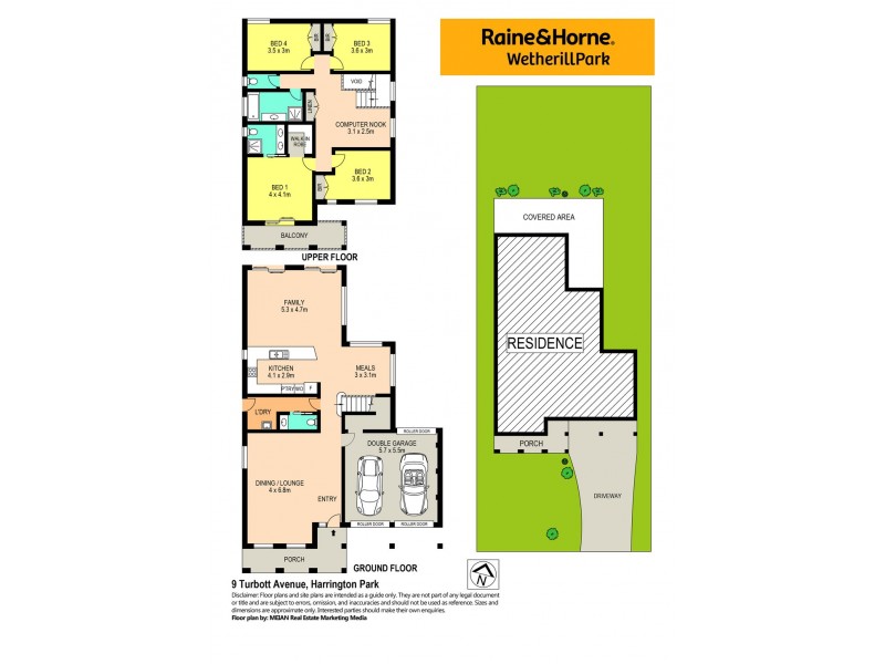 9 Turbott Avenue, Harrington Park NSW 2567 Floorplan