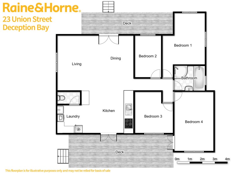 23 UNION STREET, Deception Bay QLD 4508 Floorplan