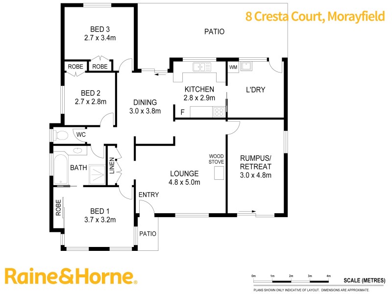 8 CRESTA COURT, Morayfield QLD 4506 Floorplan