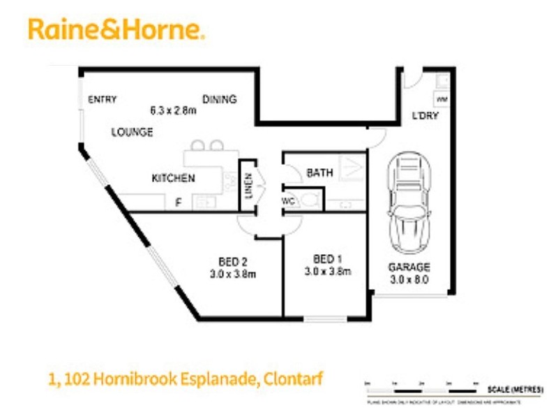 1/102 Hornibrook Esplanade, Clontarf QLD 4019 Floorplan