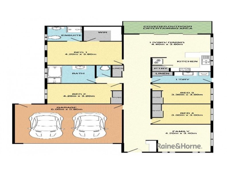 4 SUNSCAPE STREET, Mango Hill QLD 4509 Floorplan