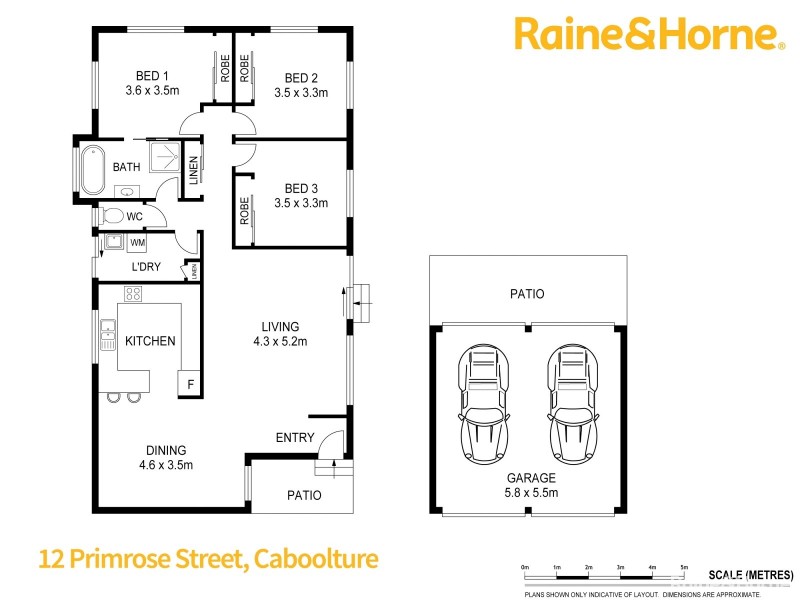 12 PRIMROSE STREET, Caboolture QLD 4510 Floorplan