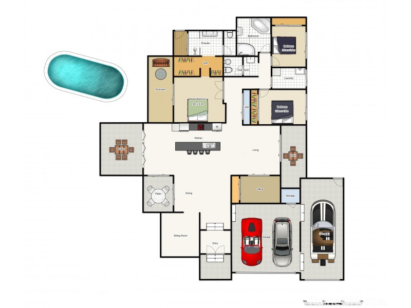 111 MACDONALD DRIVE, Narangba QLD 4504 Floorplan