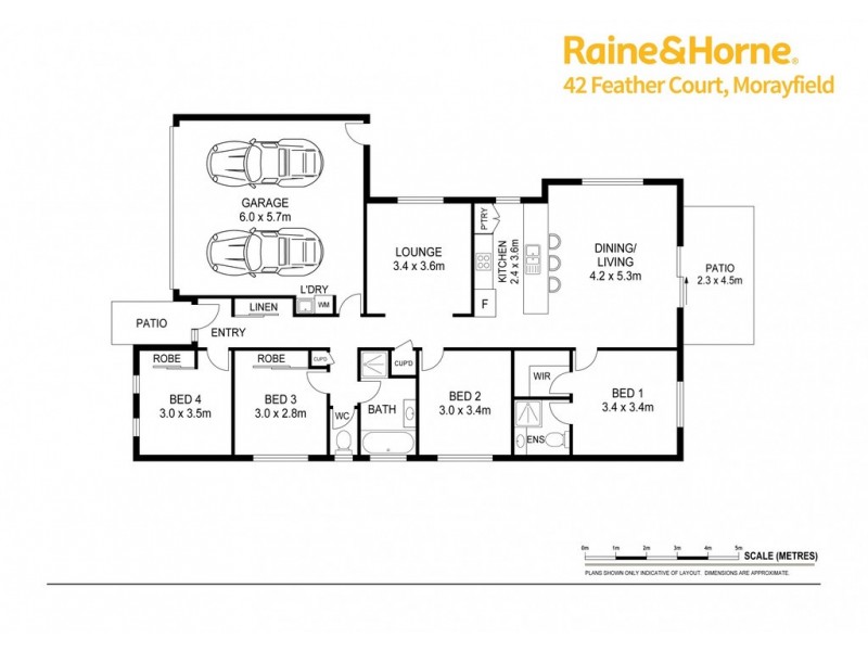 42 FEATHER COURT, Morayfield QLD 4506 Floorplan