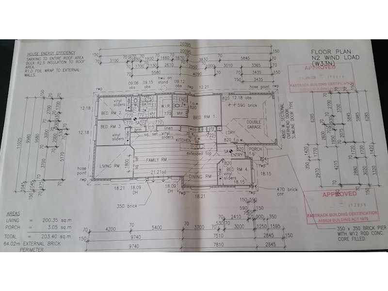 1 Britannia Court, Narangba QLD 4504 Floorplan