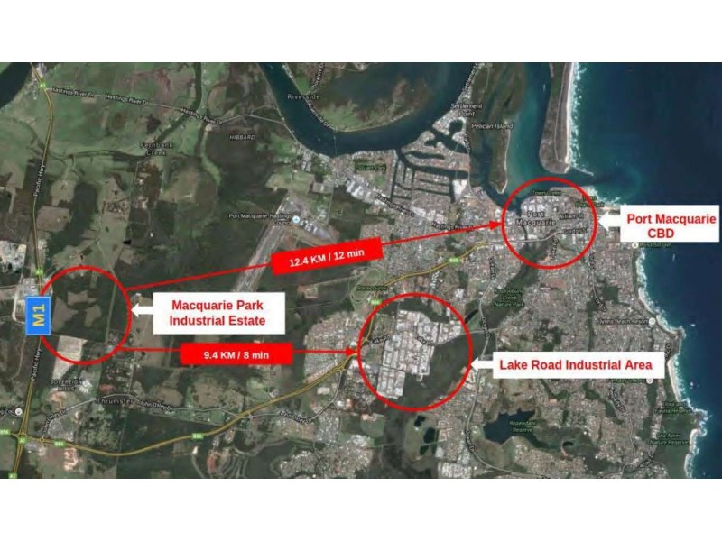 Lots 1 to 46 Macquarie Park Industrial Estate, Port Macquarie NSW 2444