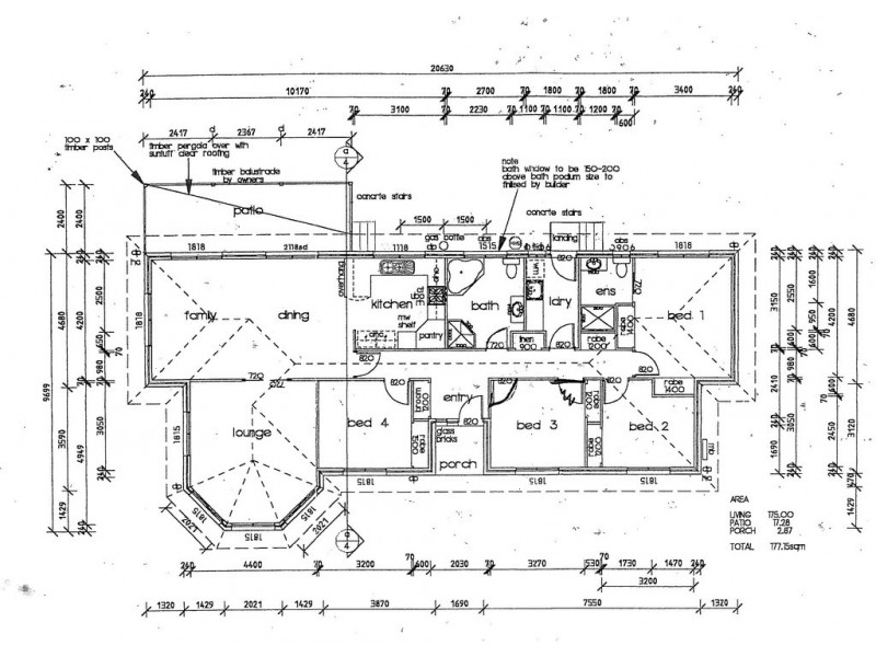46 Berowra Place, King Creek NSW 2446 Floorplan