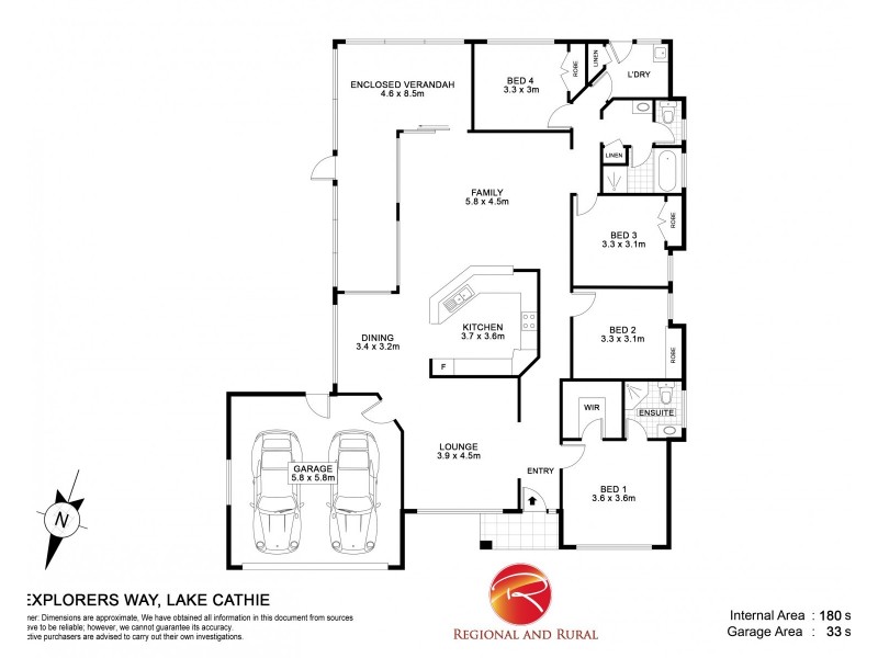 56 Explorers Way, Lake Cathie NSW 2445 Floorplan