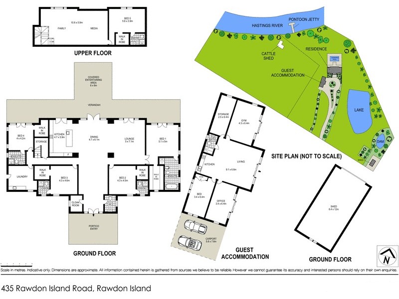 435 Rawdon Island Rd, Rawdon Island NSW 2446 Floorplan
