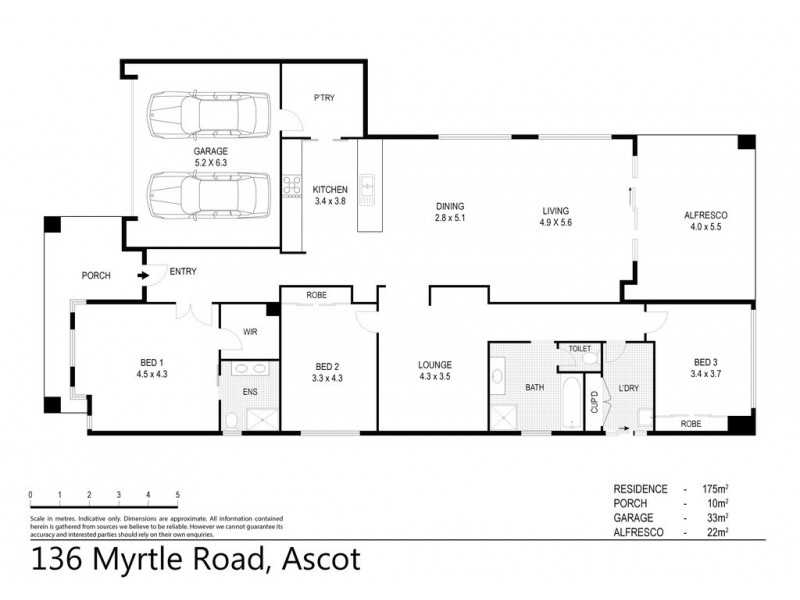 136 Myrtle Rd, Epsom VIC 3551 Floorplan