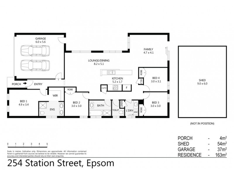254 Station Street, Epsom VIC 3551 Floorplan