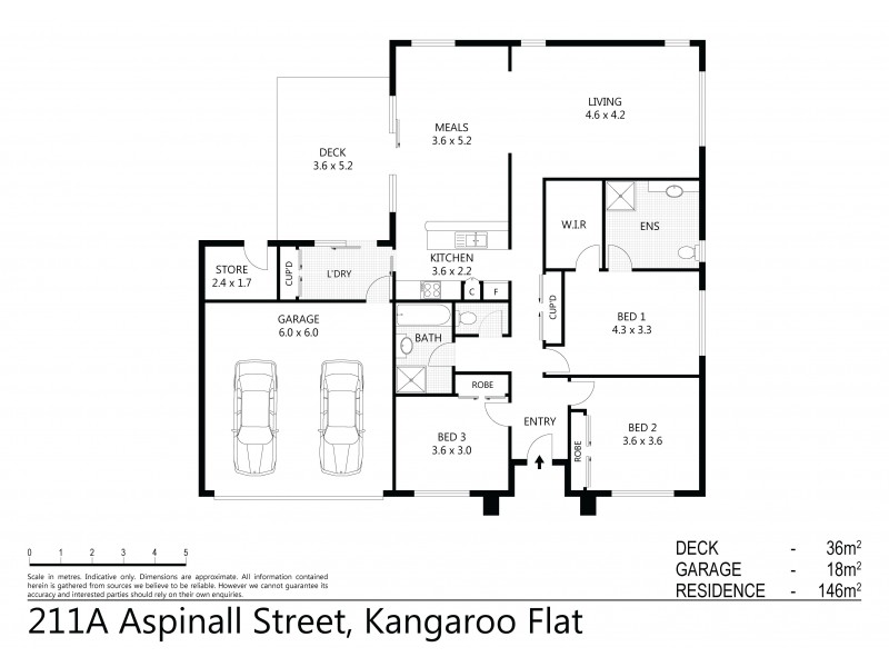 211A Aspinall Street, Kangaroo Flat VIC 3555 Floorplan