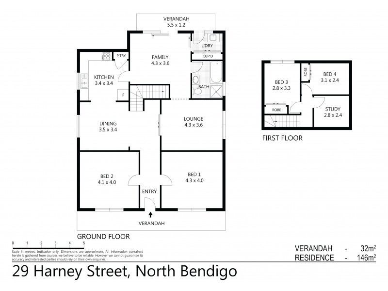 29 Harney Street, North Bendigo VIC 3550 Floorplan