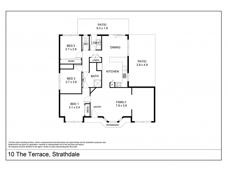 10 The Terrace, Kennington VIC 3550 Floorplan
