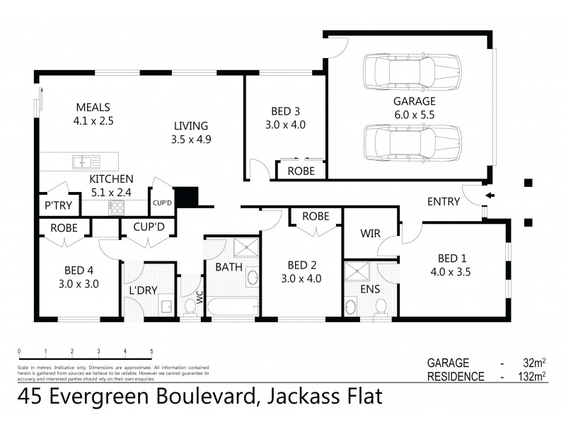 45 Evergreen Boulevard, Jackass Flat VIC 3556 Floorplan