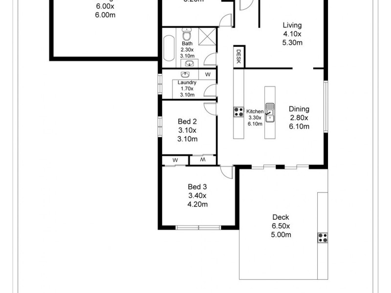 32 Orlando Street, Eaglehawk VIC 3556 Floorplan