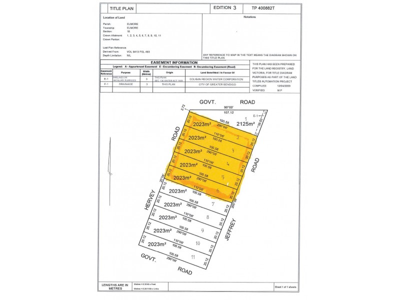 146 – 154 Hervey Street, Elmore VIC 3558