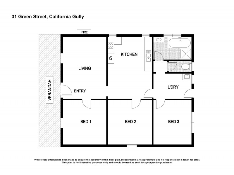 31 Green Street, California Gully VIC 3556 Floorplan