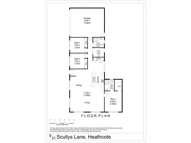 8/21 Scullys Lane, Heathcote VIC 3523 Floorplan