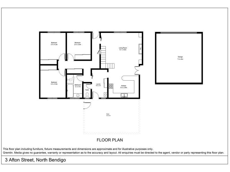 3 Afton Street, North Bendigo VIC 3550