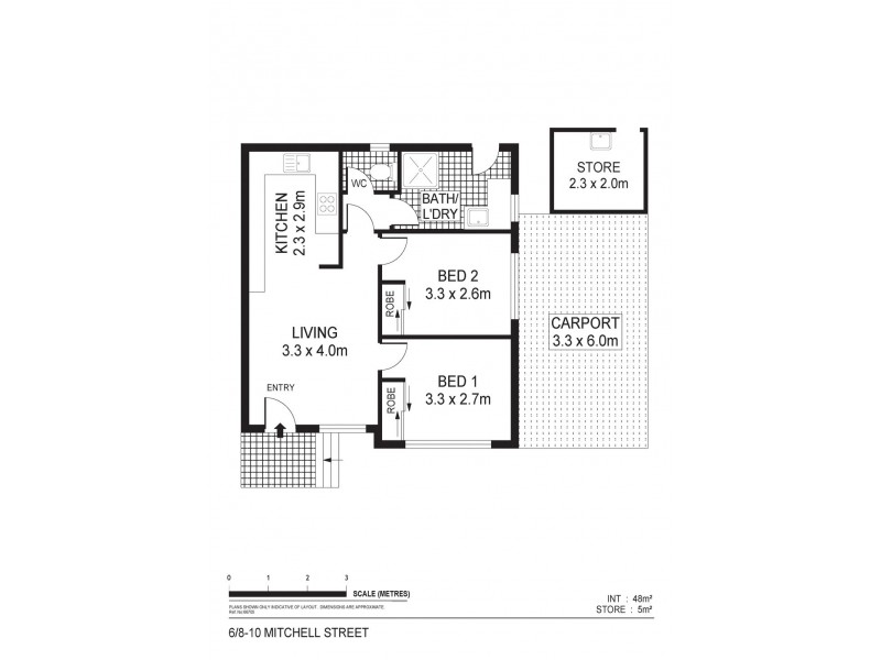 6/8-10 Mitchell Street, Heathcote VIC 3523 Floorplan