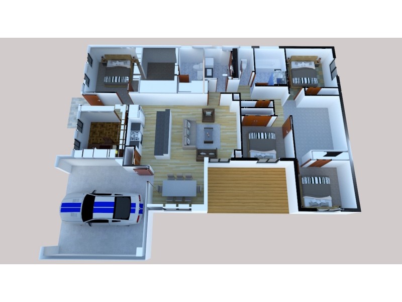 3 Elsworth Drive, Strathfieldsaye VIC 3551 Floorplan