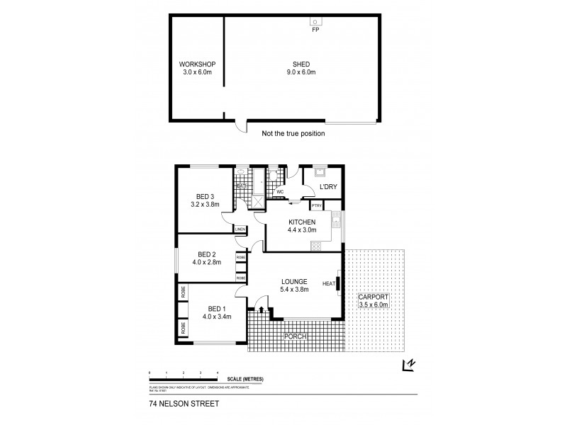 74 Nelson Street, California Gully VIC 3556 Floorplan