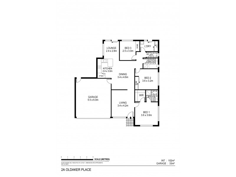 2A and 2B Oldaker Road, Huntly VIC 3551 Floorplan