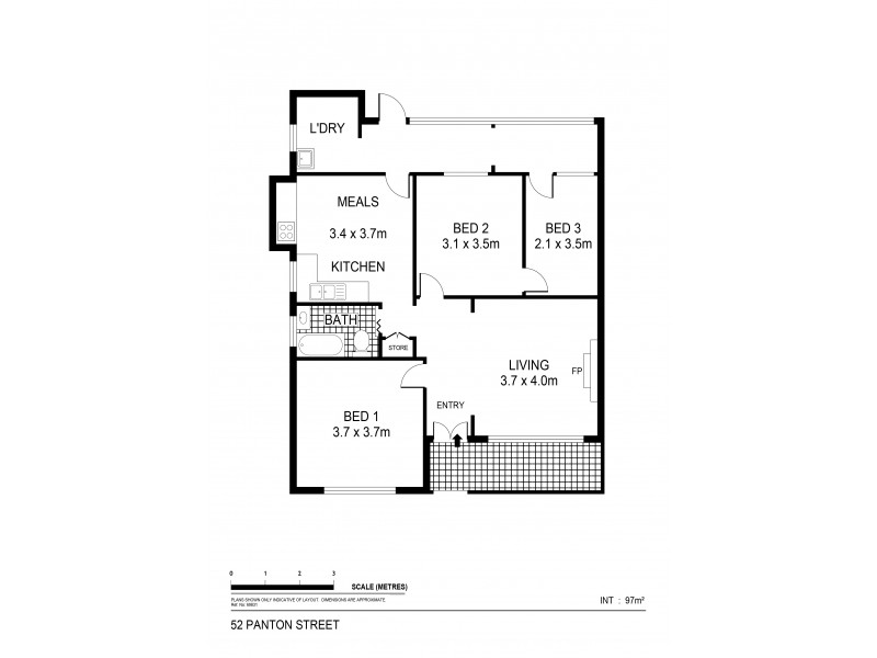 52 Panton Street, Golden Square VIC 3555 Floorplan
