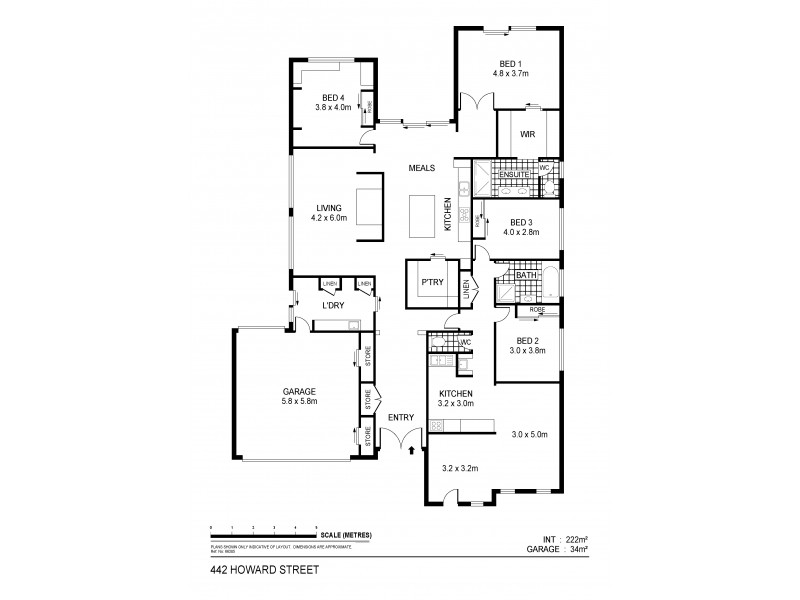 442 Howard Street, Eaglehawk VIC 3556 Floorplan