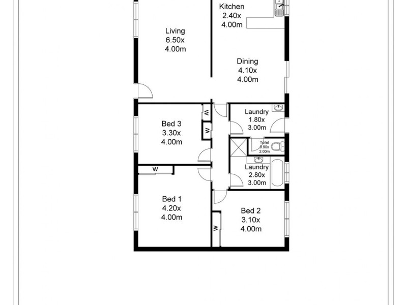 10 Dean Street, Long Gully VIC 3550 Floorplan