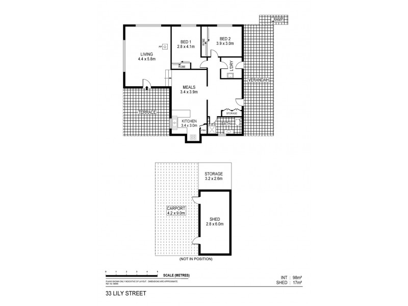 33 Lily Street, Bridgewater On Loddon VIC 3516 Floorplan