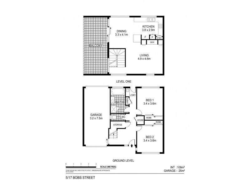 5/17 Bobs Street, Bendigo VIC 3550 Floorplan