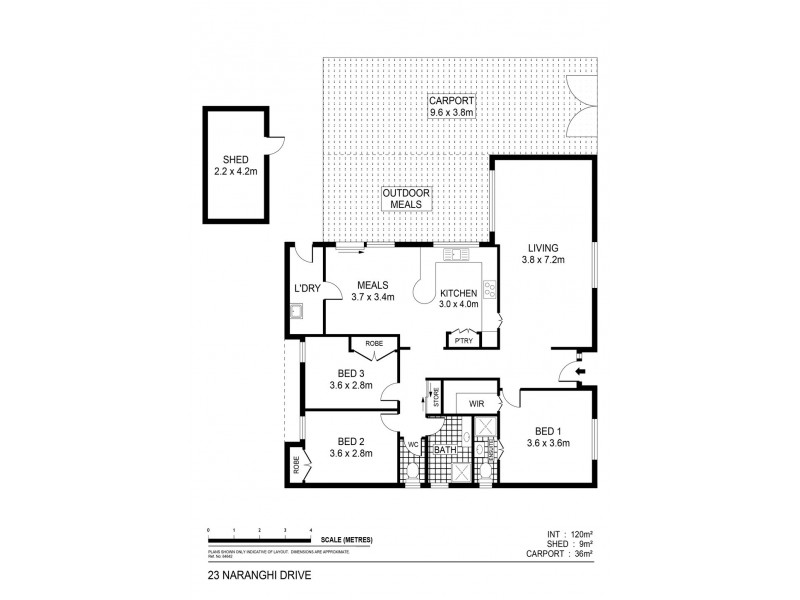23 Naranghi Drive, Strathdale VIC 3550 Floorplan