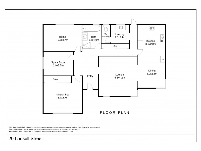 20 Lansell Street, Kangaroo Flat VIC 3555