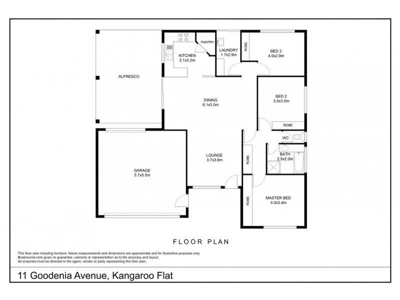 11 Goodenia Avenue, Kangaroo Flat VIC 3555
