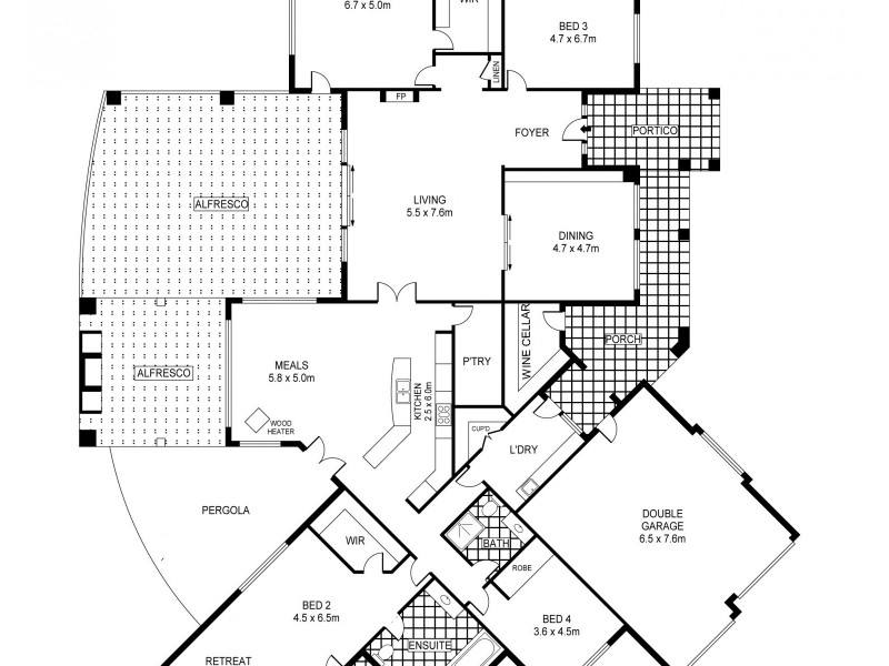 80 Sunrise Crescent, Lockwood South VIC 3551 Floorplan