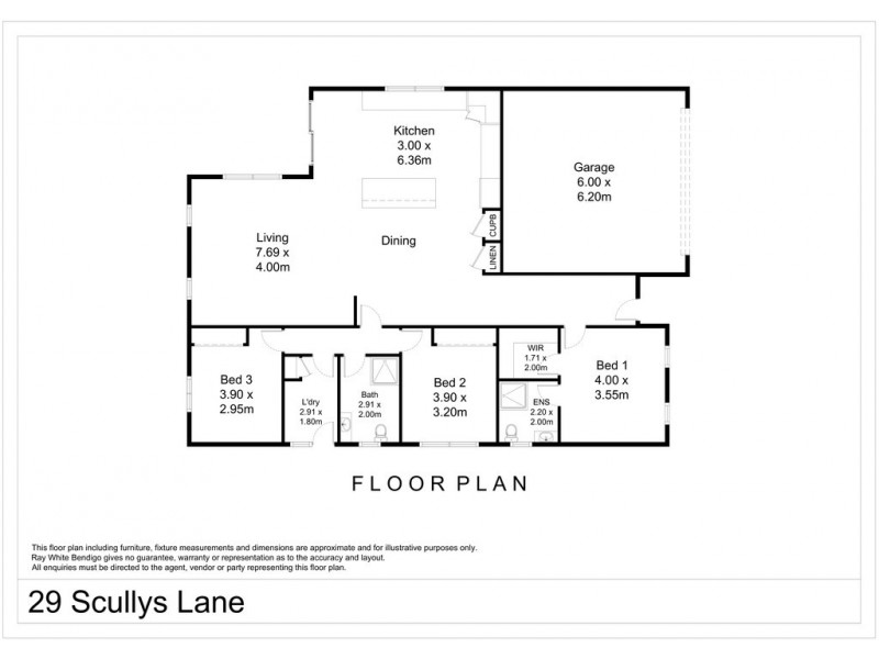 29 Scullys Lane, Heathcote VIC 3523 Floorplan