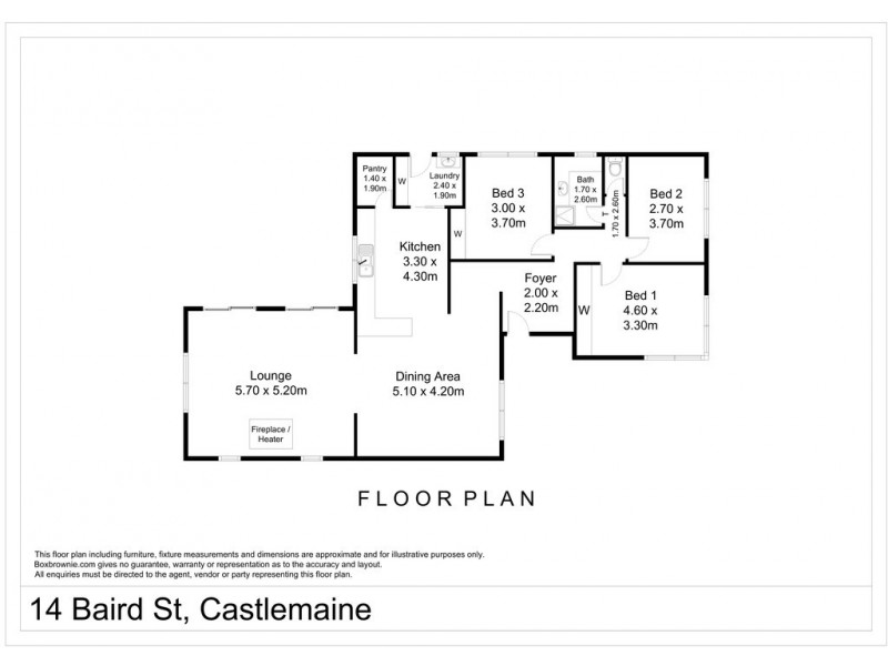 14 Baird Street, Castlemaine VIC 3450