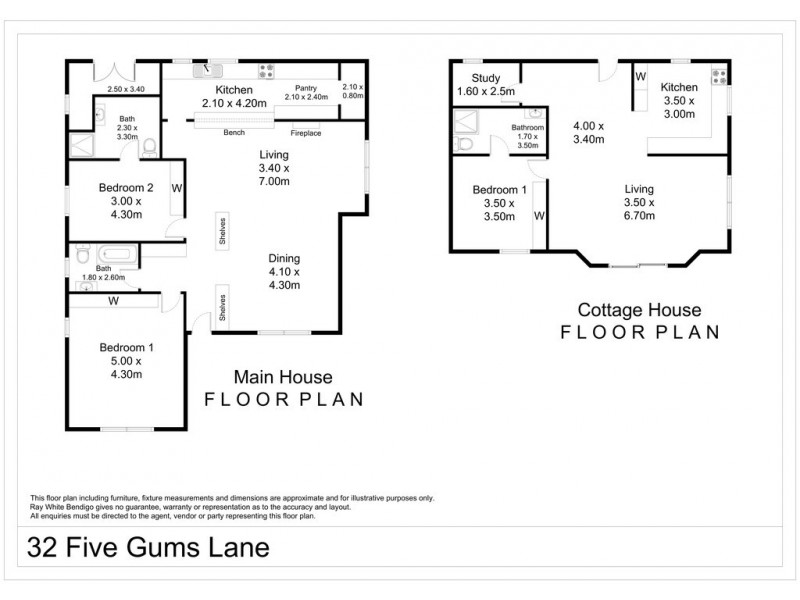 32 Five Gums Lane, Heathcote VIC 3523 Floorplan
