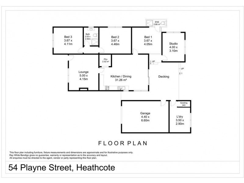 54 Playne Street, Heathcote VIC 3523