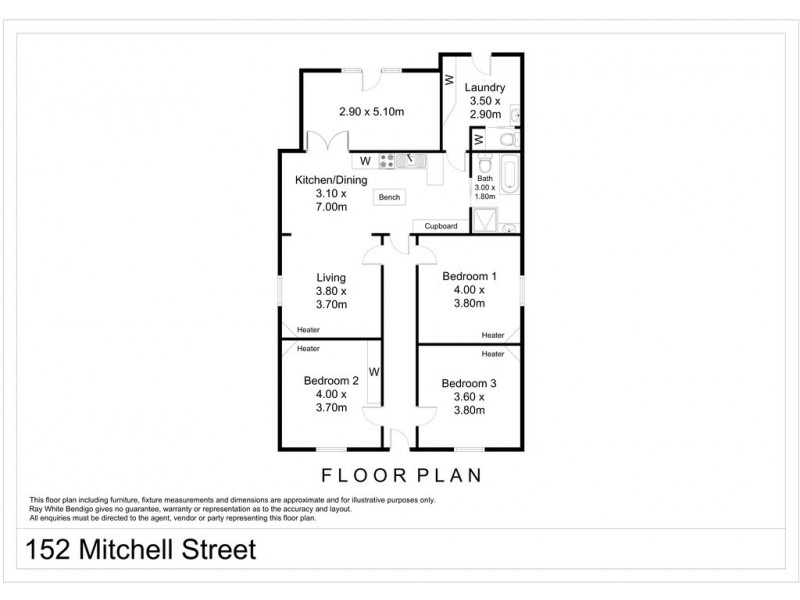 152 Mitchell Street, Quarry Hill VIC 3550