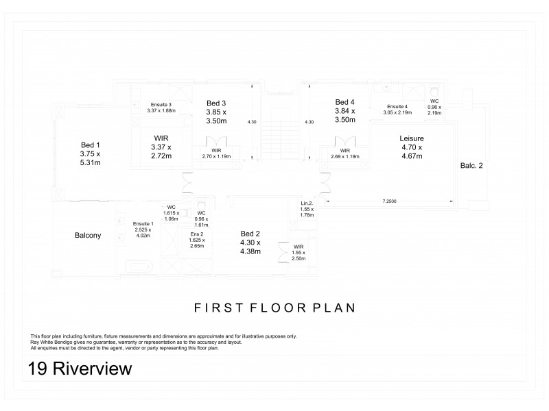 19 Riverview Drive, Barham NSW 2732 Floorplan
