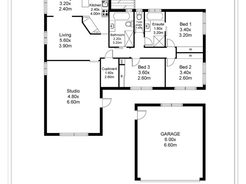 38 Shelley Street, Spring Gully VIC 3550 Floorplan