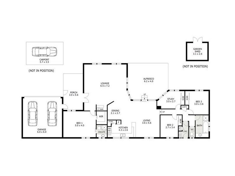 48 Harpin Street, East Bendigo VIC 3550 Floorplan