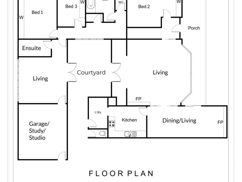 4 Harpin Street, Strathdale VIC 3550 Floorplan